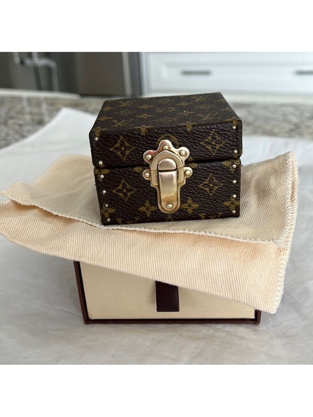 Louis Vuitton Ecrin Declaration Mini Jewelry Trunk